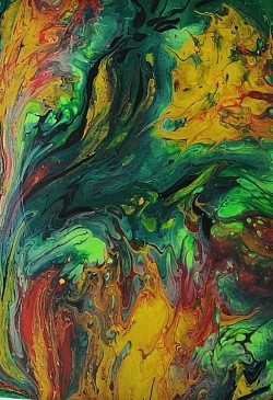 Skandinavien 30 x 40 cm Leinwand