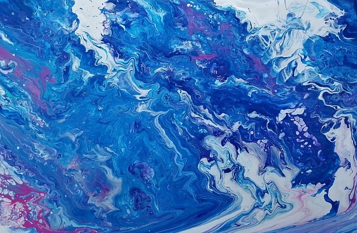 Sturm auf dem Pazifik