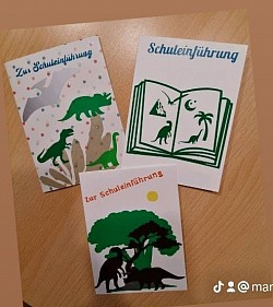 Glückwunschkarten Schuleinführung